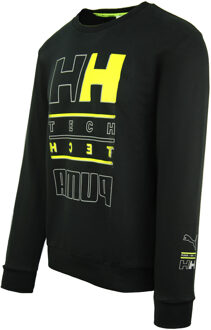 PUMA x Helly Hansen Lange Mouw Crew Neck Zwart Mannen Grafisch Sweatshirt 598284 01 - maat L
