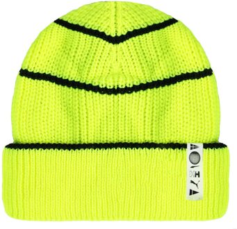PUMA x Helly Hansen Unisex Fluo Geel muts 022864 02 - maat Zwart