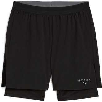 PUMA x Hyrox 2in1 Train Short Heren zwart/zwart - XL