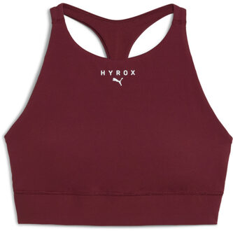 PUMA x Hyrox High Neck Bra bordeaux - L