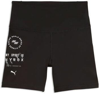 PUMA x Hyrox Tad Ess Short Legging Dames zwart
