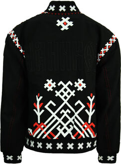 PUMA x Jahnkoy omkeerbaar bomberjack graphic zwart heren 596679 01