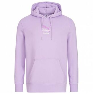 PUMA x Kidsuper Studios Lange Mouw Lavendel Pullover Heren Hoodie 530408 16 - maat M Paars