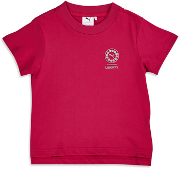 PUMA X Liberty - Voorschools T-shirts Pink - 116 - 122 CM