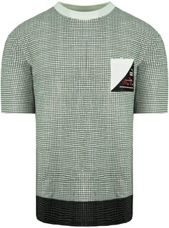 PUMA x Michael Lau Korte Mouw Crew Neck Grijs Wit Heren T-shirt 530360 52 - maat XS