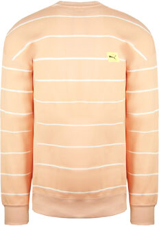 PUMA x Michael Lau Lange Mouw Crew Neck Peach Heren Grafisch Sweatshirt 530359 26 - maat M Wit