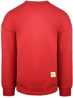PUMA x Michael Lau Lange Mouw Crew Neck Rood Heren Grafisch Sweatshirt 530351 22 - XL