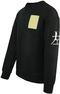 PUMA x Michael Lau Lange Mouw Crew Neck Zwart Heren Sweatshirt 530352 01 - maat S