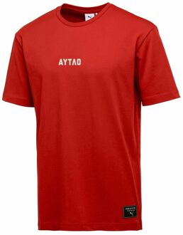 PUMA x Moscow Korte Mouw Crew Neck Rood Heren T-shirt 576870 12