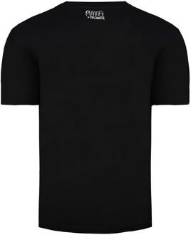 PUMA x Mr. Doodle Korte Mouw Crew Neck Zwart Heren T-shirt 530650 01 - maat Wit