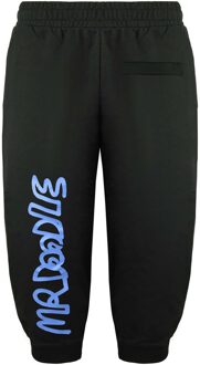 PUMA x Mr. Doodle Stretch Waist 3/4 Joggers Zwart Dames Track Broek 531019 01 - maat