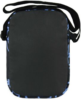 PUMA x Mr. Doodle Unisex Zwart Blauwe Draagbare Tas - One Size