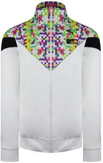 PUMA x MTV MCS Heren Witte Trainingsjack - XS