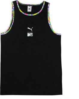 PUMA x MTV Tank Zwart Mouwloos Vest Heren Top Tee 579678 01
