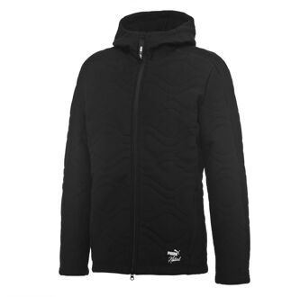 PUMA x Naturel Hoodie Zip Up Heren Casual Track Top Zwart 574098 01
