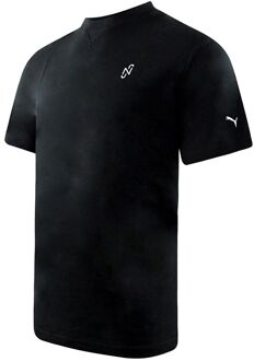 PUMA x Neymar Jr Korte Mouw Crew Neck Zwart Heren T-shirt 534504 01 - maat L