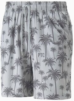 PUMA x PTC Palm Tree Crew Heren Grijs Golfshort Lichtgrijs