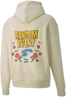 PUMA x Randomevent Logo Cream Trui - Heren - maat XS Crème