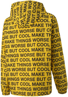 PUMA x Randomevent windjack met print 596660 02 Geel - 2XS