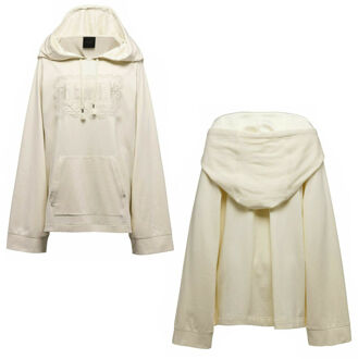 PUMA x Rihanna Fenty Fleece Off Shoulder Womens Hooded Sweatshirt 574692 01 A50E Gebroken wit - EU 39/ UK 6