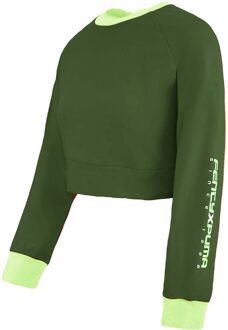 PUMA x Rihanna Fenty Laced Sweatshirt Groen Damestrui 577290 01 - EU 42 / UK 8