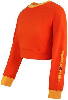 PUMA x Rihanna Fenty Laced Sweatshirt Oranje Damestrui 577290 03 - maat EU 39/ UK 6