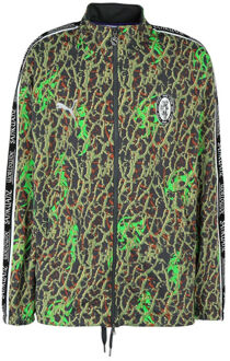 PUMA x Sankuanz Heren Track Top Zip Up Print Jas Camo 578702 75 Groen