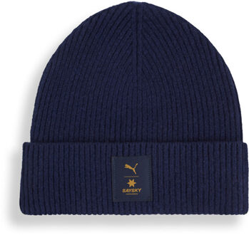 PUMA x Saysky Merino Beanie navy - ONE-SIZE