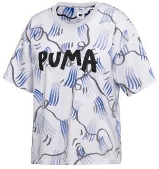 PUMA x Shantell Martin Vrouwen AOP T-shirt Veelkleurig - EU 38 / UK 10