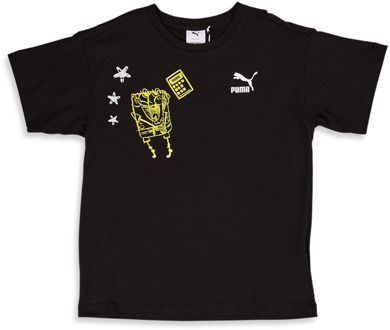PUMA X Spongebob - Basisschool T-shirts Black - 152 CM