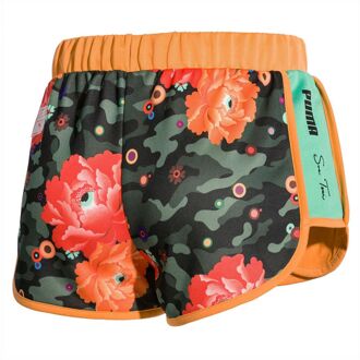 PUMA x Sue Tsai Stretch Waist Bottoms Dames Korte Broek 578220 01 Veelkleurig