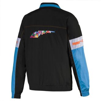 PUMA x Tetris Lange Mouw Zip Up Zwart Heren Jas 597136 01