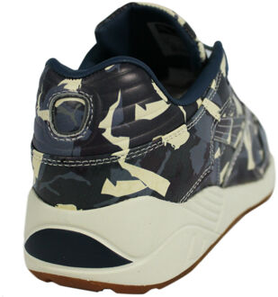PUMA XS 850 x BWGH Camo Blue Leather Lace Up Herentrainers 357384 01 X25A Blauw - EU 37 / UK 4