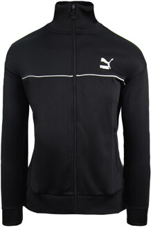 PUMA Zip Up Track Jacket Lange Mouw Zwart Dames Track Top 595943 01 - maat S