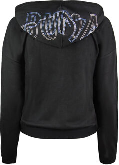 PUMA Zip Up Vrouwen Zwarte Hoodie