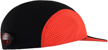 PUMA Zwart Oranje Disc Unisex Volwassenen Fit Runner Cap 021019 03 Veelkleurig - One Size