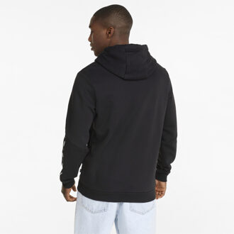 PUMA Zwarte Hoodie Essentials+ Heren Street Style Puma , Black , Heren - Xl,L