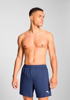 PUMA Zwembroek Heren Mid Shorts Navy-XL - XL
