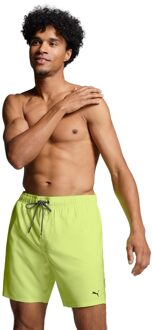 PUMA Zwembroek Heren Middel Lang Fast Yellow-S - S