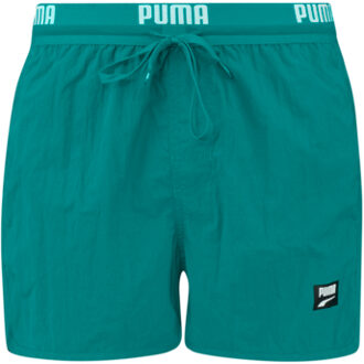 PUMA Zwembroek Heren Track Shorts Teal-XL Groen - XL