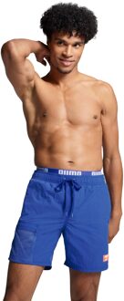 PUMA Zwembroek Heren Utility Mid Shorts Benjamin Blue-L - L
