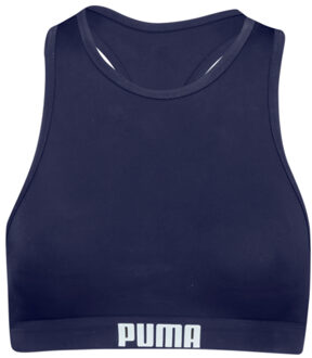 PUMA Zwemtop Dames Racerback Navy-XL - XL