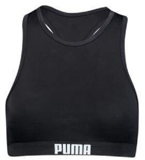 PUMA Zwemtop Racerback Polyamide/elastaan Zwart Mt Xs