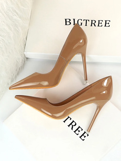 Pumps Fashion Colorful Square Heels High Quality Sheepskin Round Toe Pumps Mature Hot Sale Elegant Women's Shoes