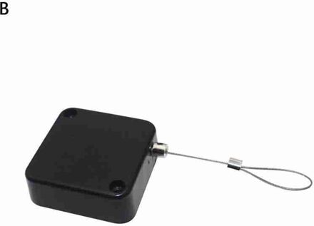 Punch-Gratis Automatische Deursluiters Vierkante Anti-Diefstal Kabel Doos, automatische Intrekbare Anti-Diefstal Draad Touw Take-Up Box