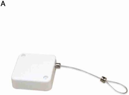 Punch-Gratis Automatische Deursluiters Vierkante Anti-Diefstal Kabel Doos, automatische Intrekbare Anti-Diefstal Draad Touw Take-Up Box