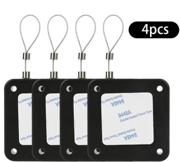 Punch-Gratis Automatische Sensor Deur Dichter Alle Deuren Multifunctionele Automatische Deurdranger Met Koord 800G Pull 4stk zwart