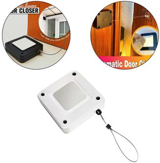 Punch-Gratis Automatische Sensor Deur Dichter, Automatische Deurdranger Voor Alle Deur wit