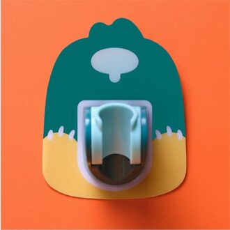 Punch-Gratis Badkamer Douchekop Houder Zelfklevende Wandmontage Douche Beugels Handheld Douchekop Vaste Ondersteuning Bad Gereedschap groen