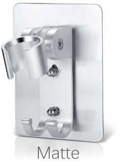 Punch-Gratis Douche Clip Badkamer Haak Douchekop Vaste En Verstelbare Douche Beugel Douchekop Nozzle Beugel Plank Aluminium nee trace oxidation